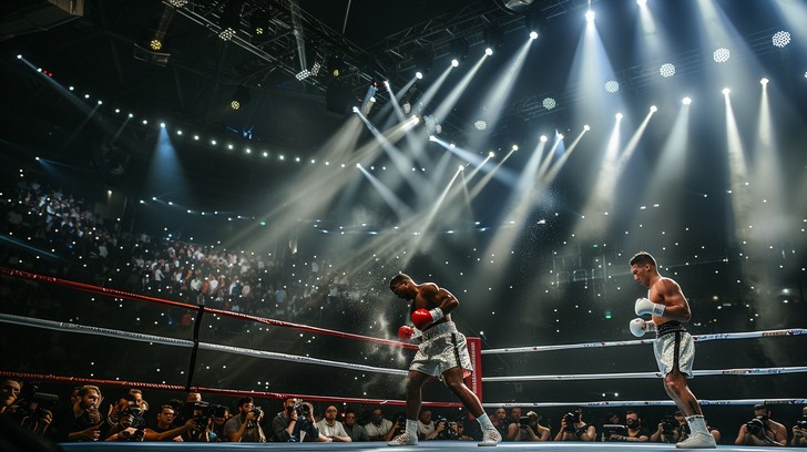Free Boxing Match Intensity Image - Boxing, Arena, Lights | Download at ...