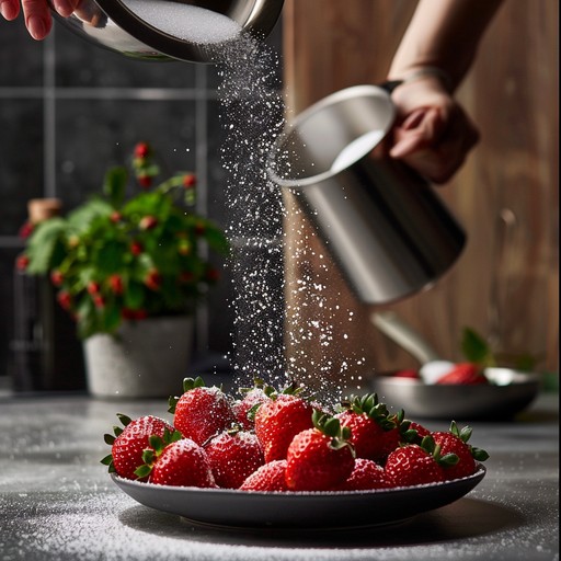 Free Strawberries in Snow Image - Strawberries, Powdered Sugar ...