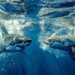 泳ぐ捕食者のサメの画像をダウンロード - サメ, 海, 水中 | StockCake