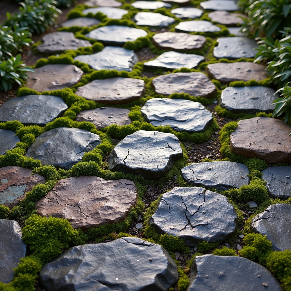 Free Mossy Stone Path Image - Cobblestone, Moss, Pathway | Download at ...