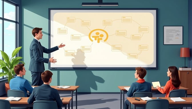 Free Interactive Knowledge Sharing Photo Education Classroom