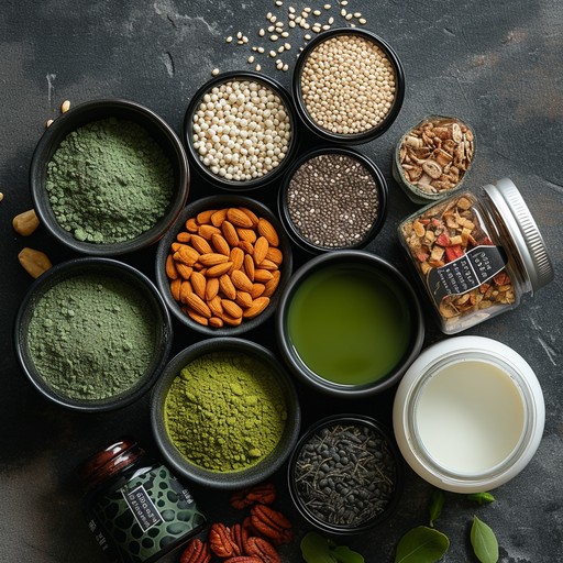 All Powder Ingredients Free Healthy Ingredient Assortment Image - Superfoods, Health ...