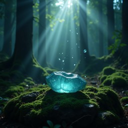 Free Enchanted Forest Crystal Image - Crystal, Forest, Mist | Download ...