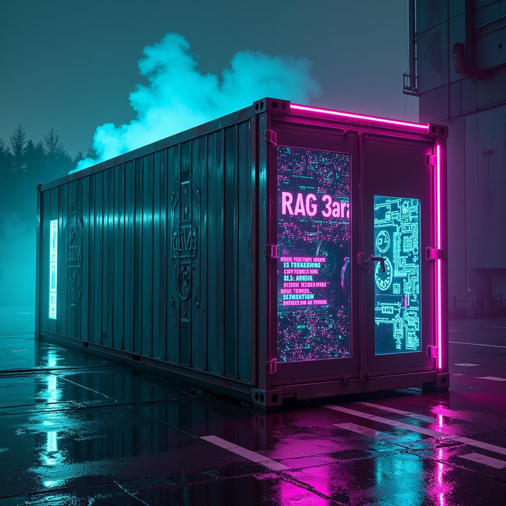 Neon Box Container Free Neon Container Hub Image - Cyberpunk, Neon, Container | Download ...