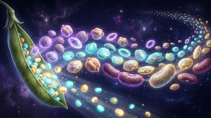 Goth Beans Free Dark Legume Art Image - Gothic, Beans, Legumes | Download at StockCake