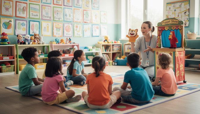 Download Puppet Show Magic Image - Children, Education, Classroom ...