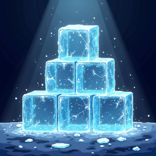Free Luminous Ice Block Image - Ice, Block, Clear | Download at StockCake