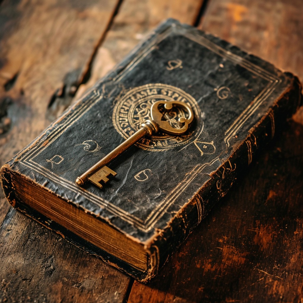 Free Key to Knowledge Image - Antique, Key, Book | Download at StockCake