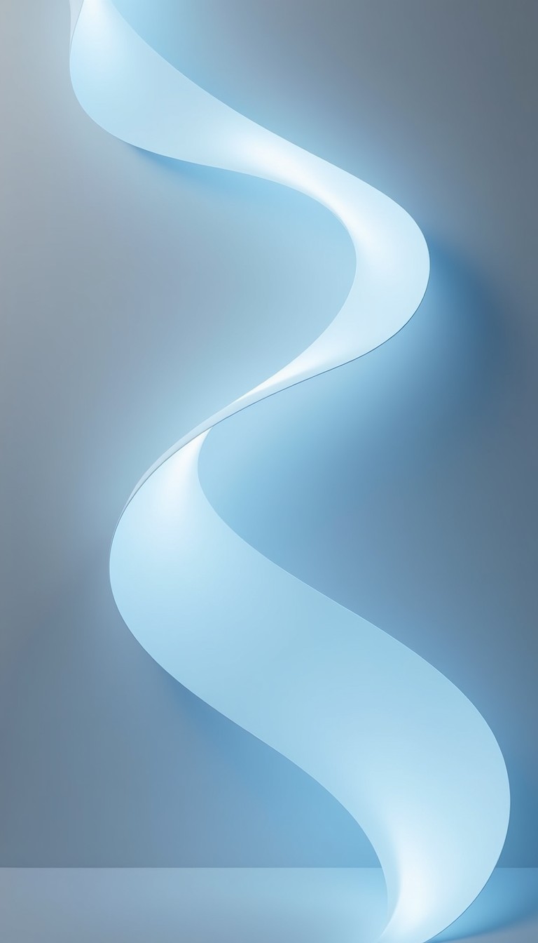 Download Spiraling Azure Light Image - Ribbon, Light, Spiral | StockCake