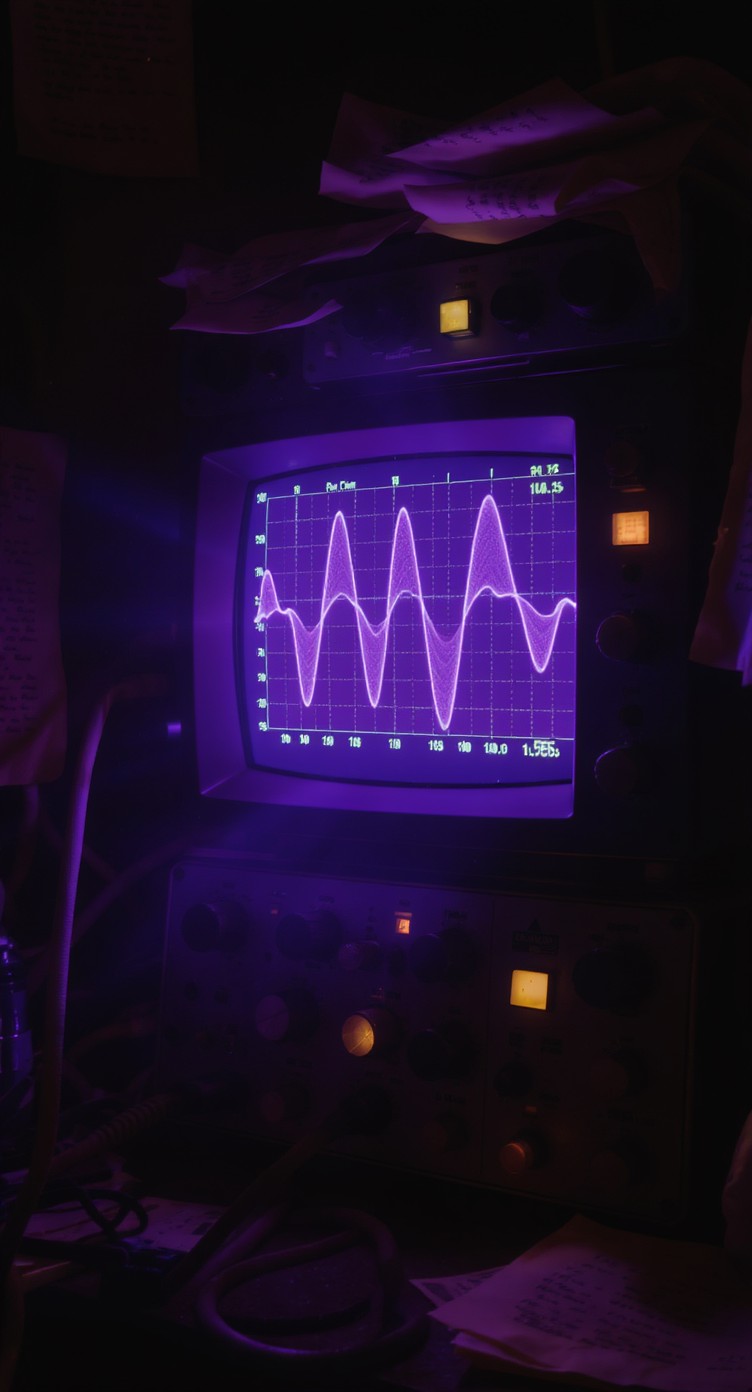 Free Purple Waveform Display Image - Oscilloscope, Purple, Waveform ...