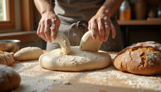Free Artisanal bread crafting Image | Download at StockCake