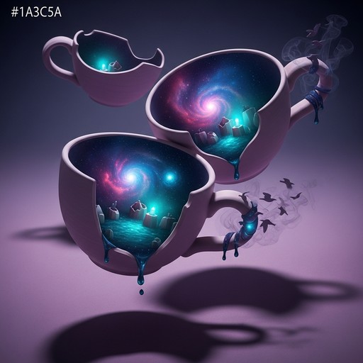 Space Pottery Example Free Cosmic Clay Vessels Image - Pottery, Cosmic, Floating | Download ...