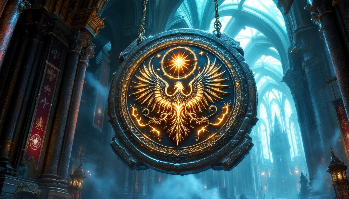 Ancient Tameri Emblem Free Ancient Heraldic Emblem Image - Fantasy, Dragon, Phoenix ...