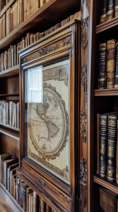 Free Antique Map Display Image - Map, Antique, Library | Download at ...