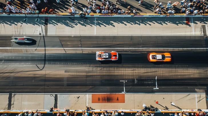 Free Two Racing Cars Image - Racing, Cars, Asphalt | Download at StockCake