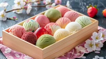Free Japanese Mochi Assortment Image - Mochi, Ice Cream, Dessert