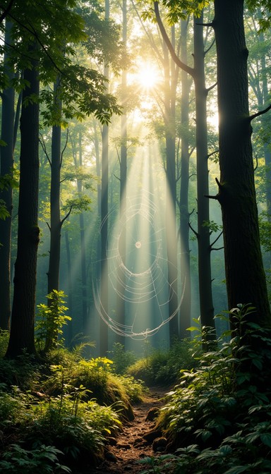 Free Enchanted Forest Path Image - Forest, Sunbeams, Path | Download at ...
