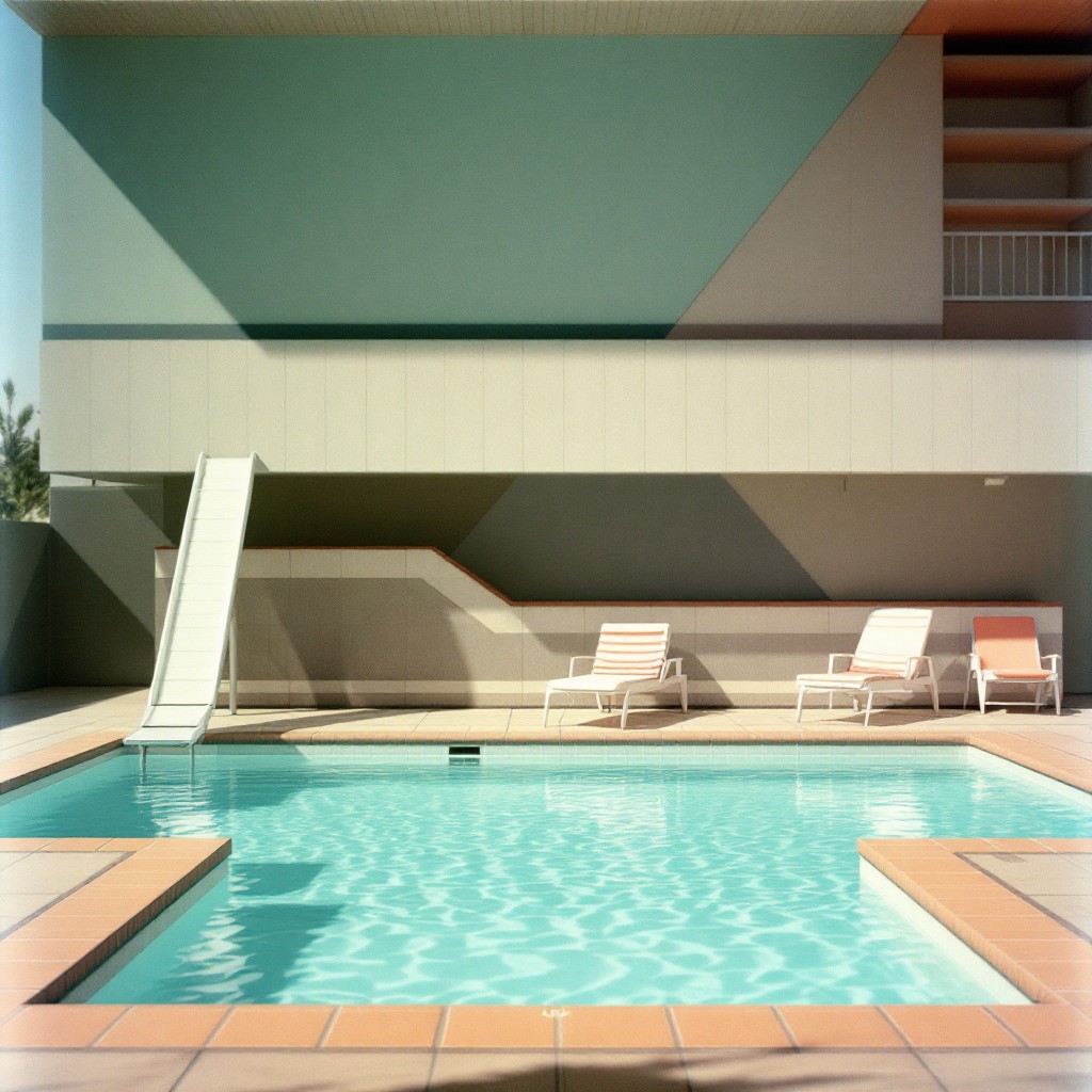 Free Retro Pool Paradise Image - Vintage, Retro, Pool | Download at ...