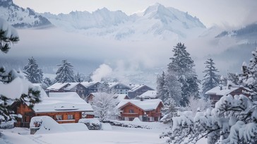 Free Winter Alpine Village Image - Winter, Alpine, Village | Download ...