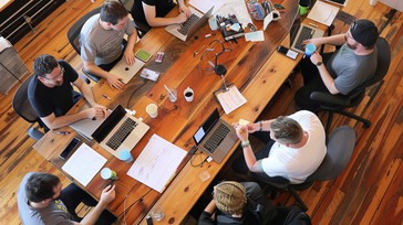 Free Team Collaboration Session Image - Teamwork, Collaboration ...
