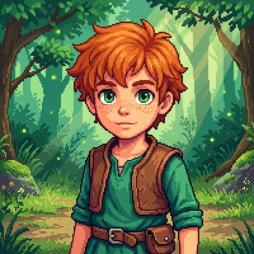 Free Pixel Adventure Hero Image - Pixel, Retro, Boy | Download at StockCake