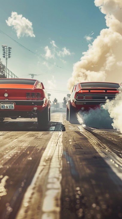 Free Drag Race Action Image - Racing, Red, Car | Download at StockCake