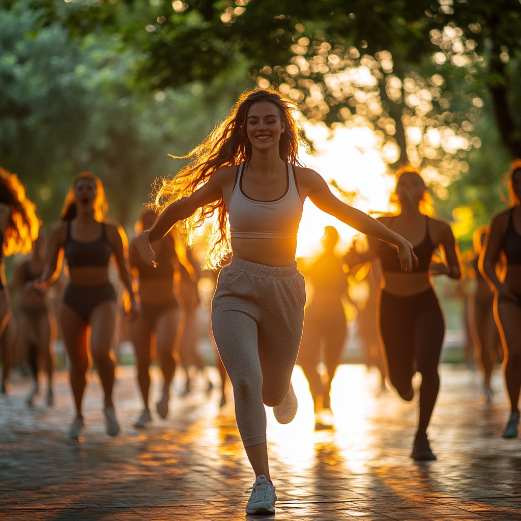 Free Sunset Running Exercise Image - Running, Sunset, Fitness ...