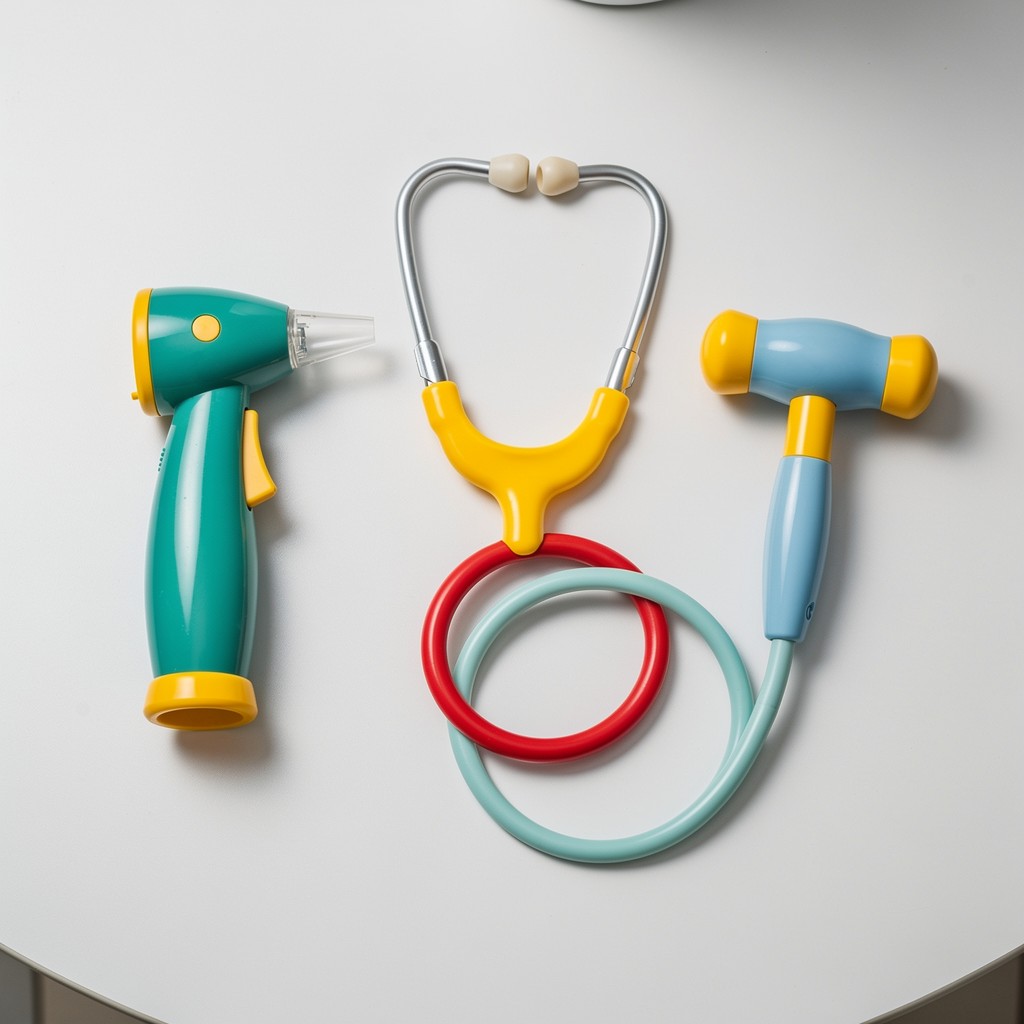 Free Playful Medical Tools Image - Pediatric, Medical, Stethoscope ...