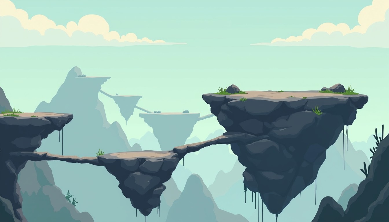 Free Floating Stone Pathway Image - Floating, Islands, Rocks | Download ...