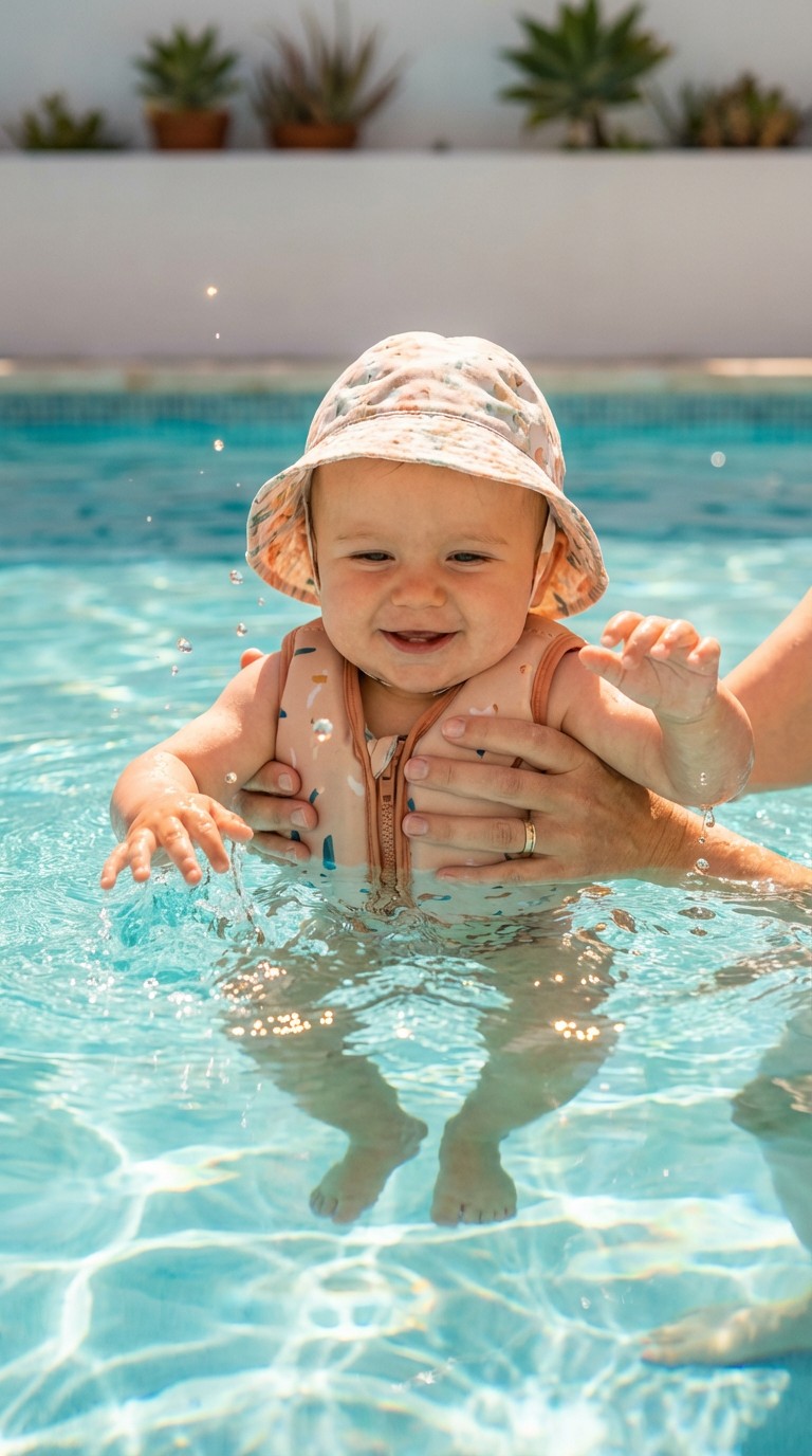 Free Baby Pool Joy Image - Baby, Infant, Toddler | Download at StockCake