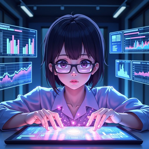 Explore Digital Data Free Digital Data Explorer Image - Anime, Data, Holographic | Download ...