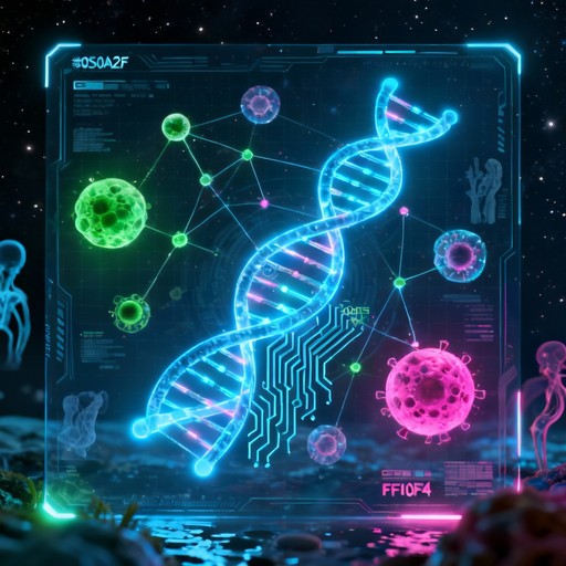 Cyborg Dna Free Cyberpunk DNA Art Image - Dna, Neon, Cyberpunk | Download at StockCake