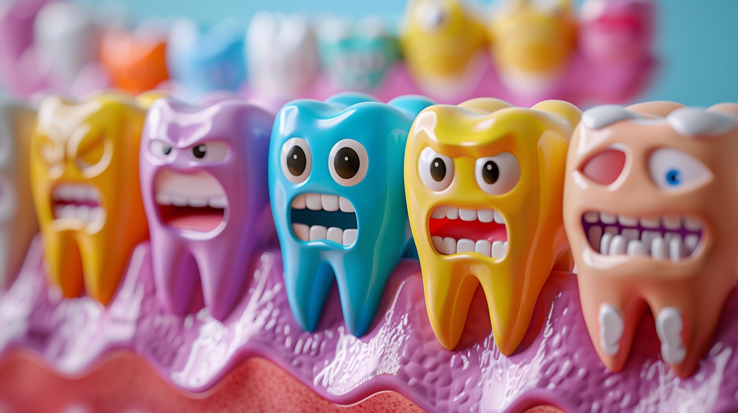 Free Colorful Angry Teeth Image - Teeth, Colorful, Expressions ...