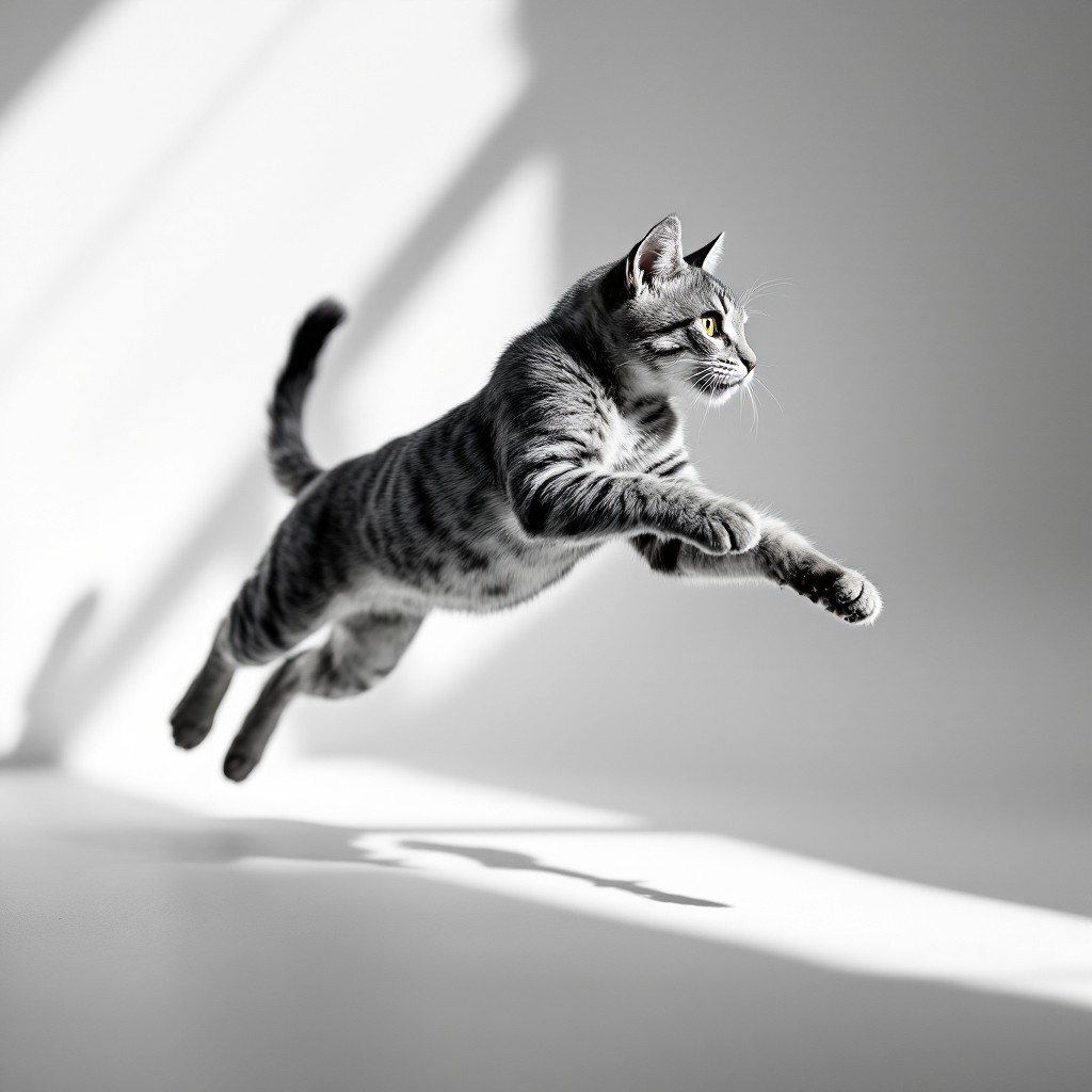 Free Cat In Flight Image - Cat, Leap, Jump | Download at StockCake