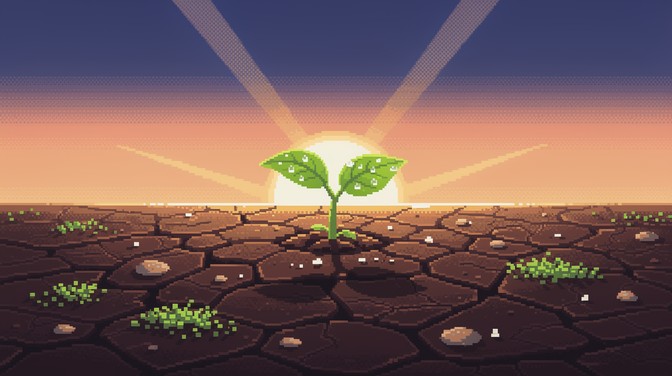 Free New Life Emerges Image - Pixel, Sapling, Sunrise | Download at ...