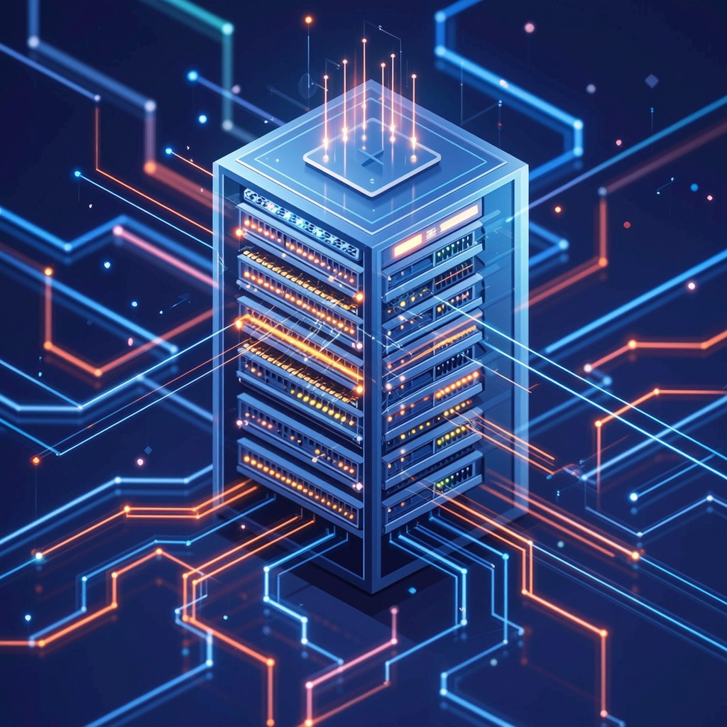 Free Server Overload Visualization Image - Server, Overload, Network ...