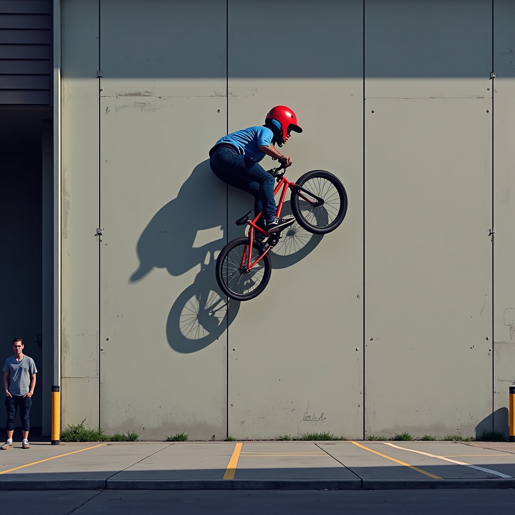 Free Gravity-defying wall ride Image - Bmx, Stunt, Trick | Download at ...
