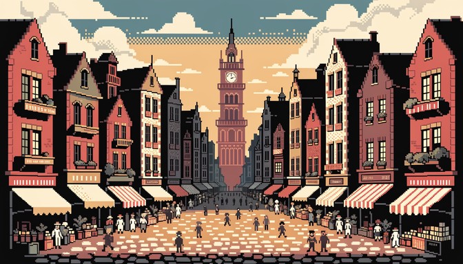 Free Medieval Pixel Sign Image - Pixel, Retro, Bronze | Download at ...