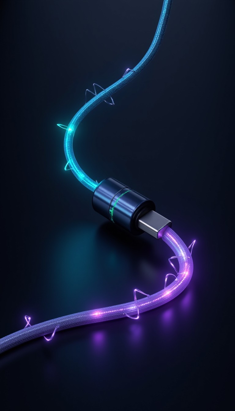 Free Luminous Cable Flow Image - Cable, Technology, Glow | Download at ...
