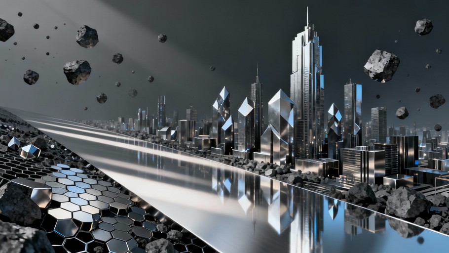 Free Metallic Graphite Metropolis Image - Futuristic, Metropolis ...
