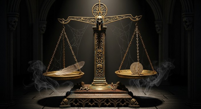 Free Gothic Balance Scale Image - Gothic, Scale, Brass | Download at ...