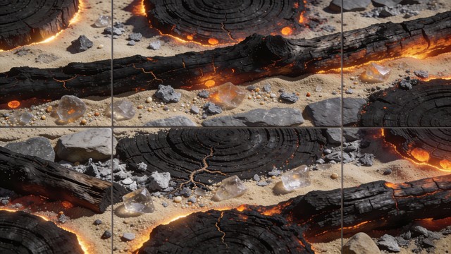Free Charred Beach Firepit Image - Charred, Burnt, Driftwood | Download ...