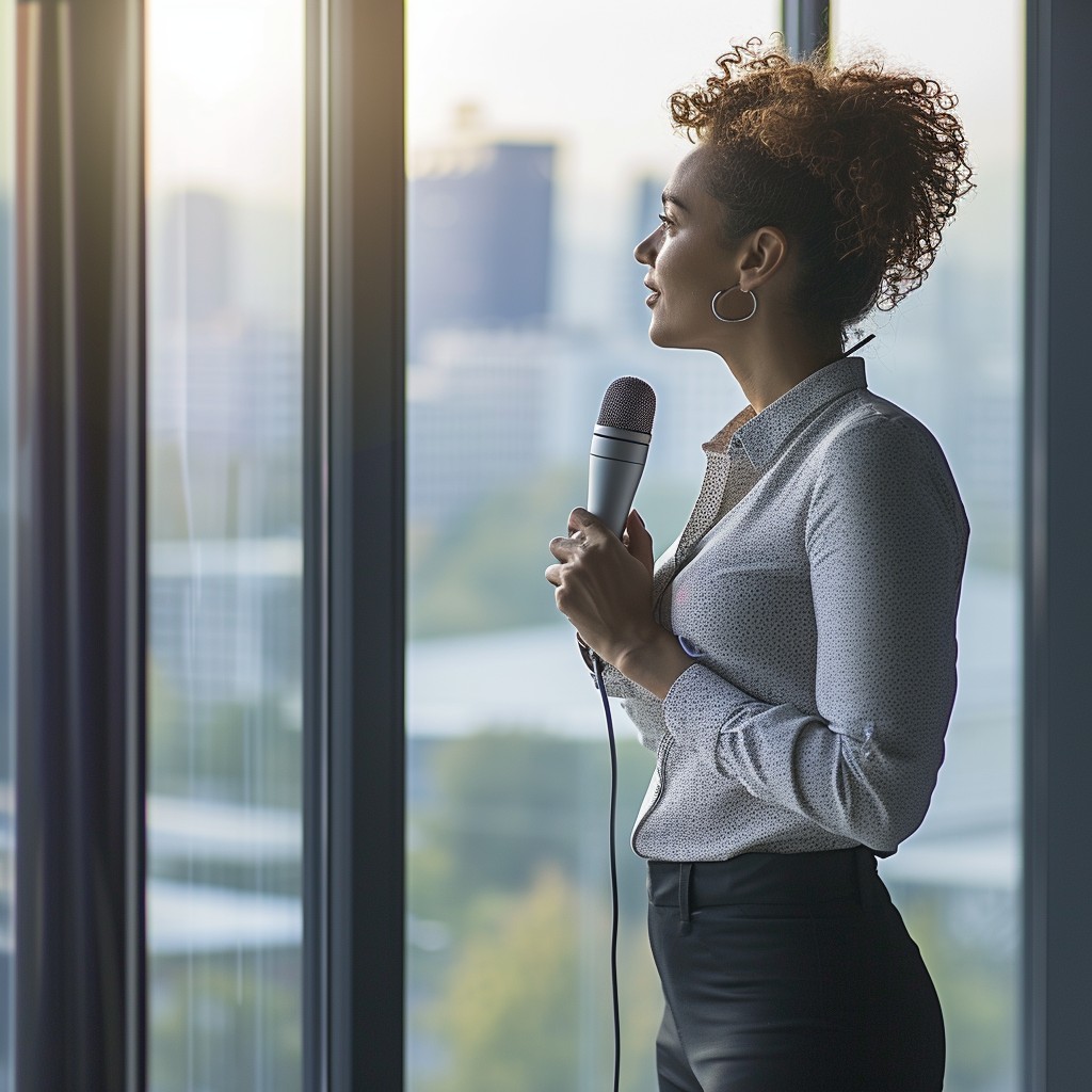 Free Singer by Window Image - Singer, Window, Microphone | Download at ...
