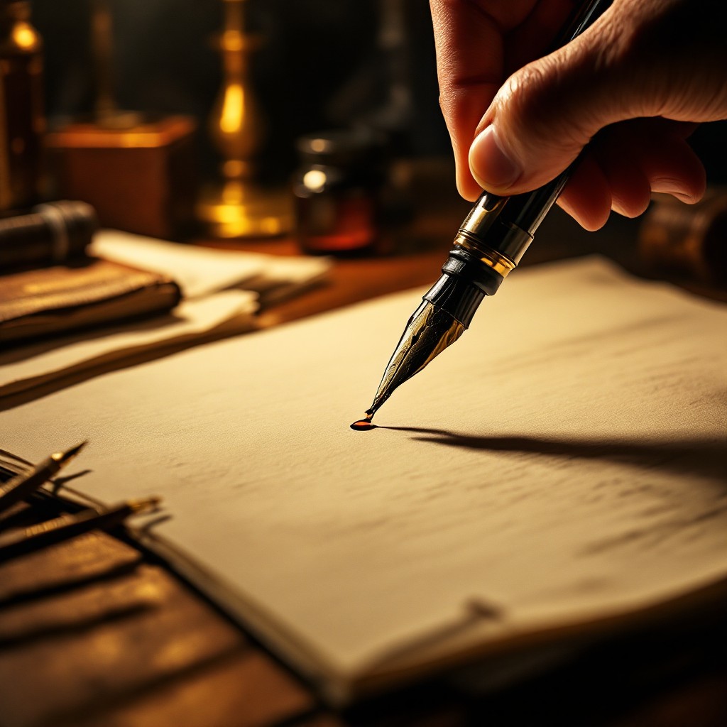 Free Writing With Soul Image - Writing, Pen, Fountain | Download at ...