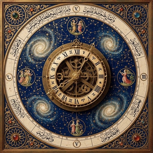 Free Celestial Clock Masterpiece Image - Clock, Astronomical, Celestial ...