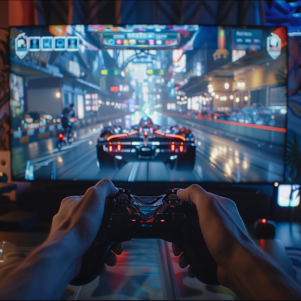 Free Intense Gaming Session Image - Gaming, Controller, Racing ...
