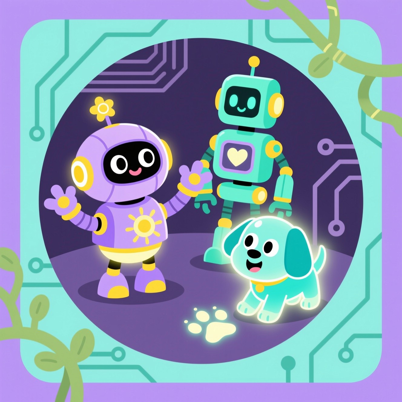 Free Friendly Robot Friends Photo - Robots, Android, Puppy | Download ...