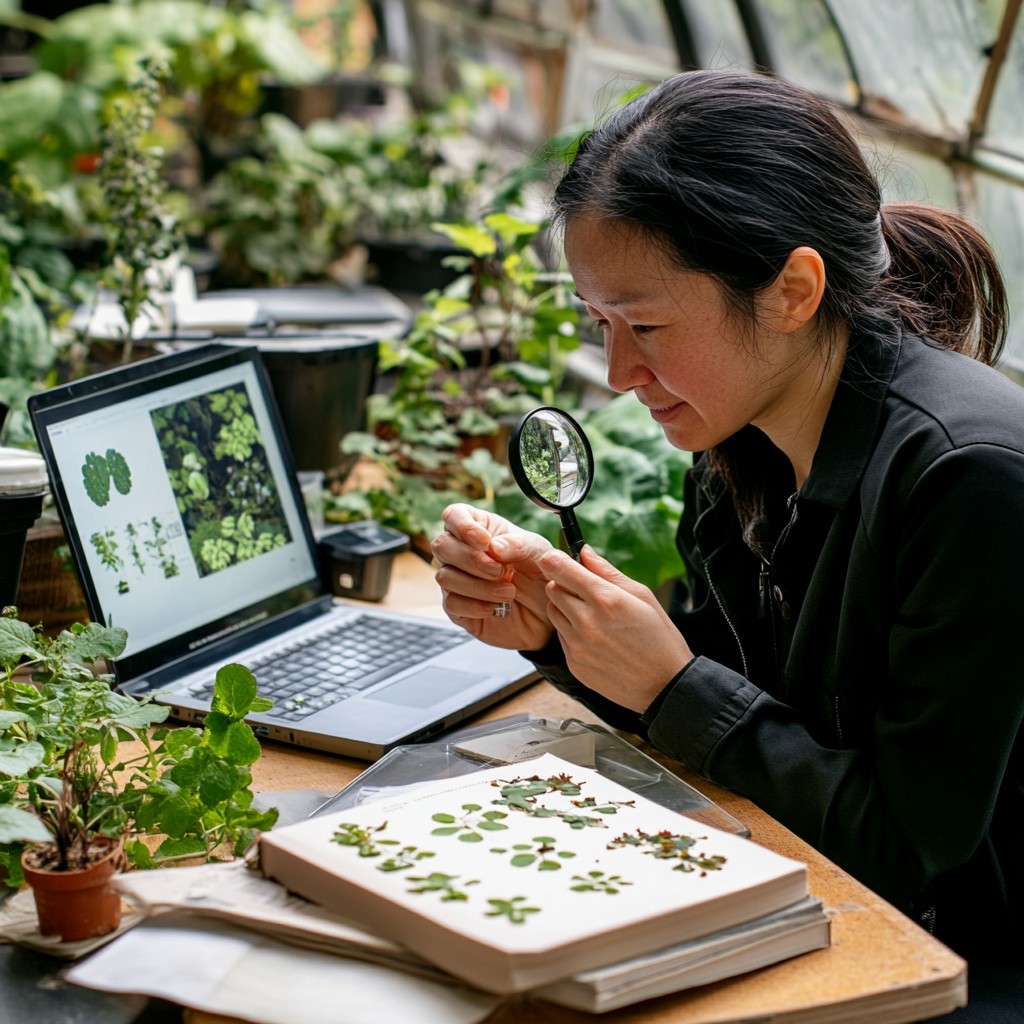 Free Botanist researching plants Image - Botanist, Research, Plants ...