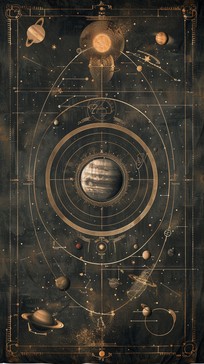 Solar System Map Tumblr Free Solar System Map Image - Solar, System, Map | Download at StockCake