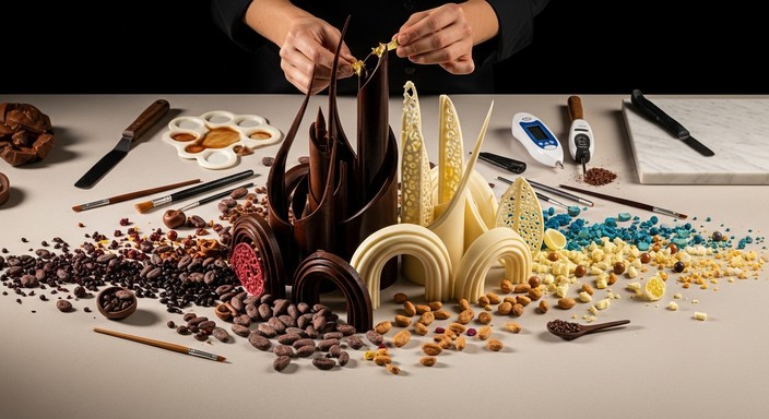Free Chocolate Artistry Unveiled Image - Chocolate, Anime, Artisanal ...